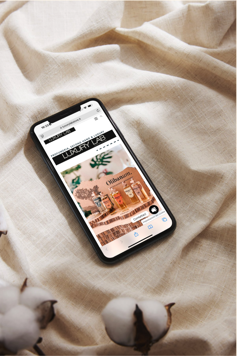 Sito LuxuryLab Store _ Bluethesign