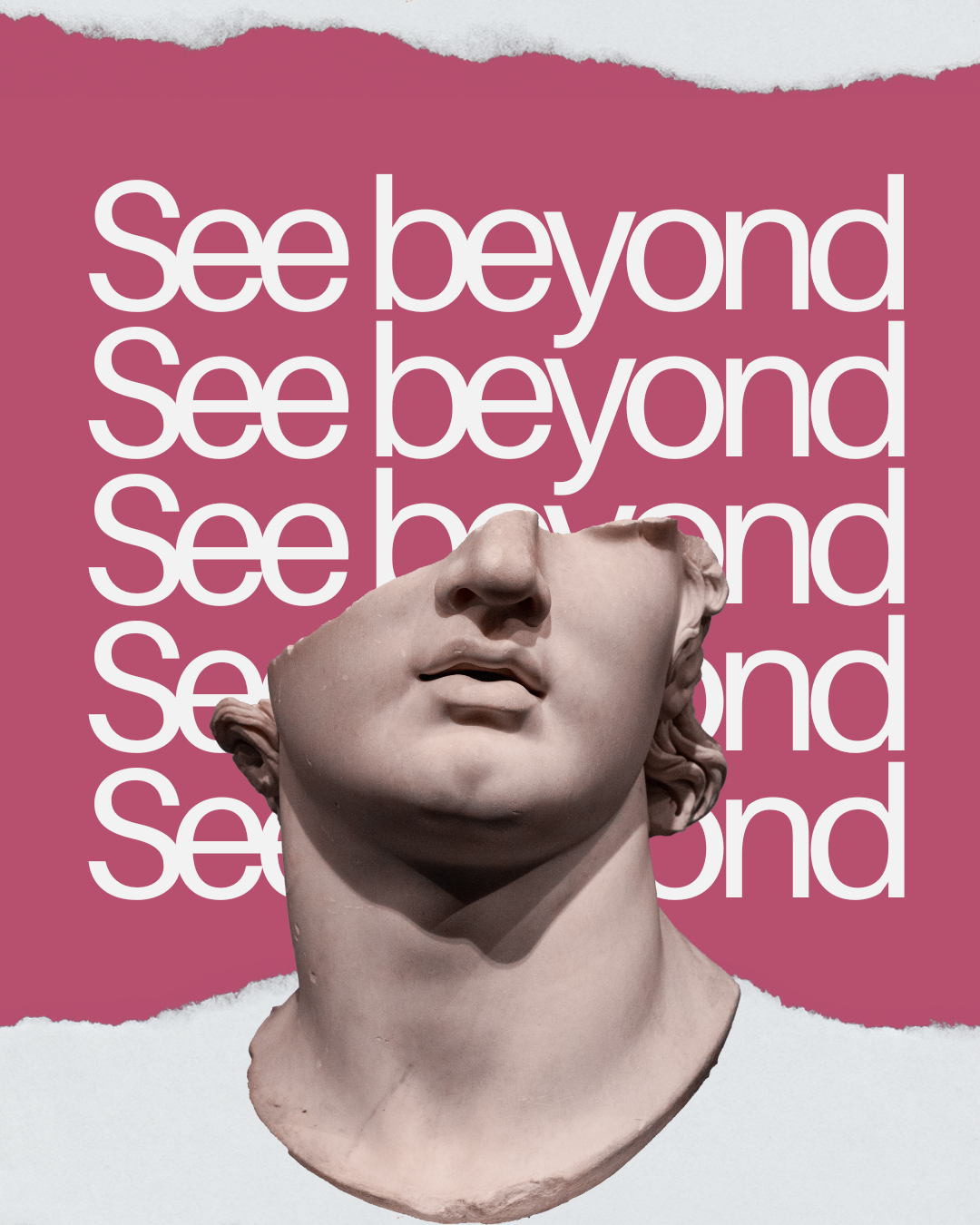 Onde del mare con tramonto rosa azzurro